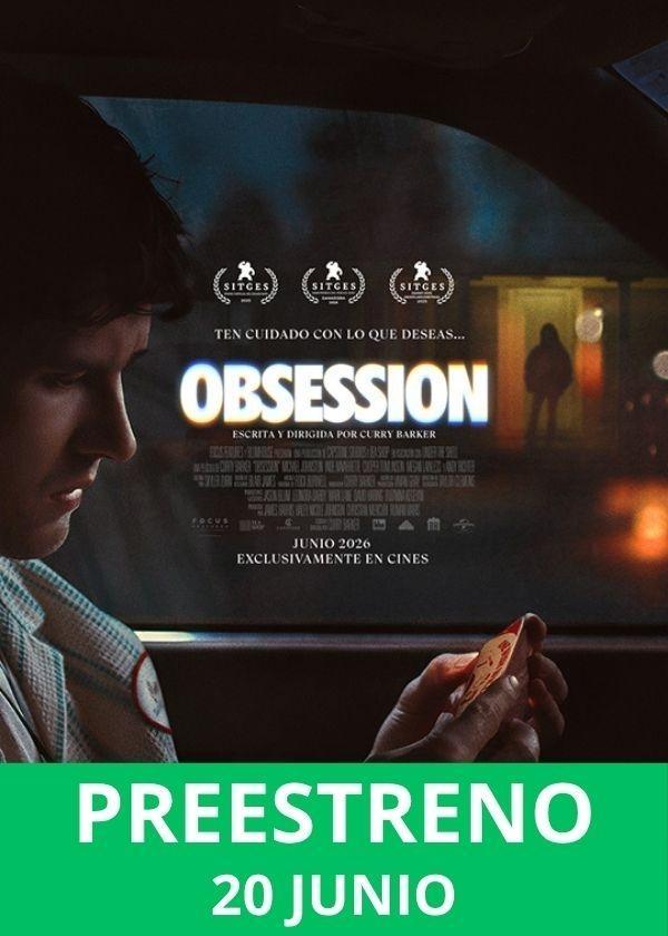 Caratula OBSESSION - PREESTRENO
